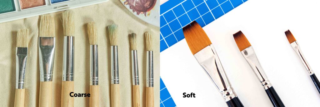 https://theartandbeyond.com/wp-content/uploads/2022/10/soft-vs-coarse-brushes-1024x343.jpg