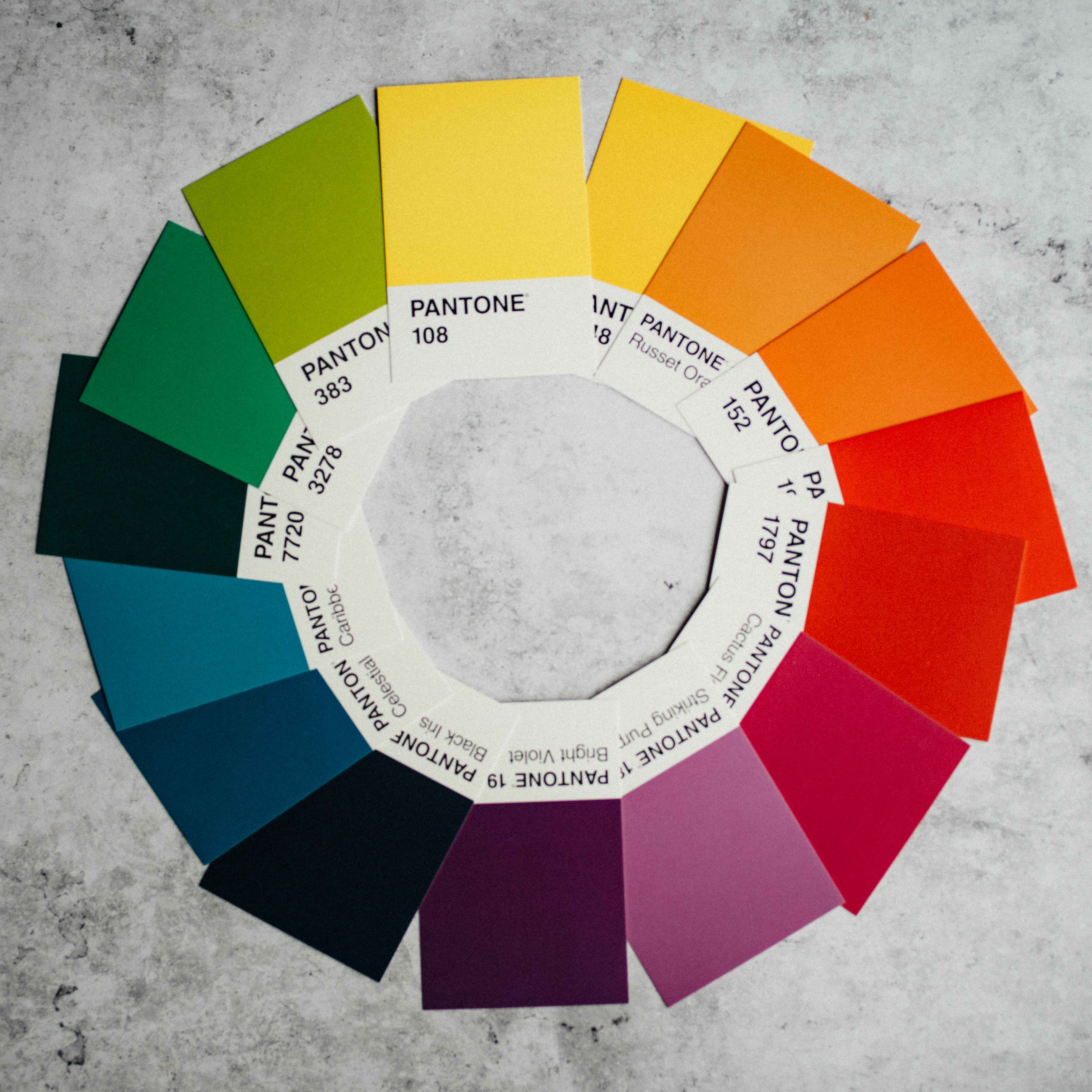 Create your own color schemes with paint