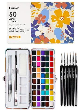 portable watercolor set